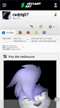 Mobile Screenshot of cadpig07.deviantart.com