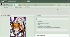 Desktop Screenshot of neronox.deviantart.com