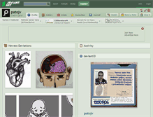 Tablet Screenshot of patojv.deviantart.com