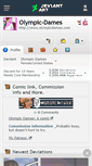 Mobile Screenshot of olympic-dames.deviantart.com
