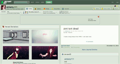 Desktop Screenshot of amiamy111.deviantart.com