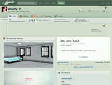 Tablet Screenshot of amiamy111.deviantart.com