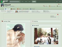 Tablet Screenshot of kiriyuu69.deviantart.com