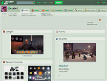 Tablet Screenshot of dbszabo1.deviantart.com
