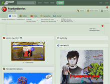 Tablet Screenshot of frankenberries.deviantart.com