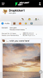 Mobile Screenshot of dropkicker1.deviantart.com