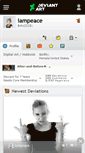 Mobile Screenshot of iampeace.deviantart.com