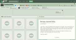 Desktop Screenshot of frommycamera.deviantart.com