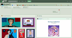 Desktop Screenshot of devizone77.deviantart.com