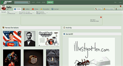 Desktop Screenshot of itailu.deviantart.com