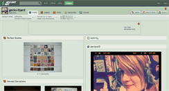 Desktop Screenshot of gecko-lizard.deviantart.com
