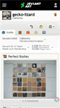 Mobile Screenshot of gecko-lizard.deviantart.com