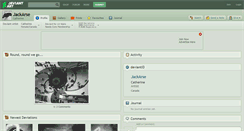Desktop Screenshot of jackarse.deviantart.com