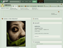Tablet Screenshot of eightytoo.deviantart.com