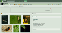 Desktop Screenshot of kryptogen.deviantart.com
