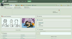 Desktop Screenshot of naykomii.deviantart.com