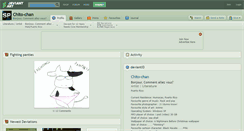 Desktop Screenshot of chito-chan.deviantart.com