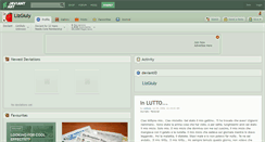 Desktop Screenshot of lizgiuly.deviantart.com
