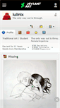 Mobile Screenshot of lulinix.deviantart.com