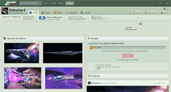 Desktop Screenshot of enterprise-e.deviantart.com