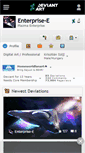 Mobile Screenshot of enterprise-e.deviantart.com