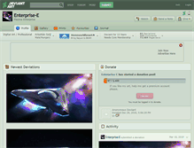 Tablet Screenshot of enterprise-e.deviantart.com