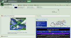 Desktop Screenshot of incarnadine91.deviantart.com