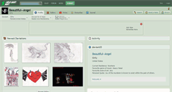 Desktop Screenshot of beautiful--angel.deviantart.com