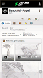 Mobile Screenshot of beautiful--angel.deviantart.com