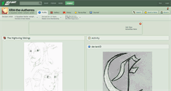 Desktop Screenshot of krm-the-authoress.deviantart.com