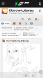Mobile Screenshot of krm-the-authoress.deviantart.com