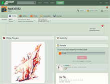 Tablet Screenshot of hack33552.deviantart.com