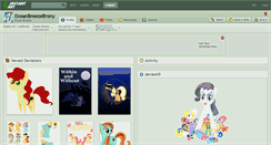 Desktop Screenshot of oceanbreezebrony.deviantart.com