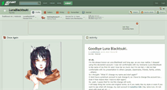 Desktop Screenshot of lunablacktsuki.deviantart.com