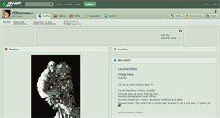 Desktop Screenshot of geenormous.deviantart.com