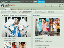 Tablet Screenshot of angelsamui.deviantart.com