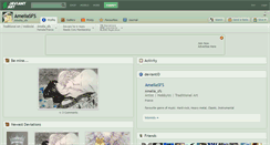 Desktop Screenshot of ameliasfs.deviantart.com