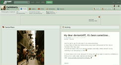 Desktop Screenshot of cackleberry.deviantart.com