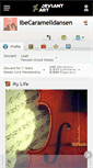 Mobile Screenshot of ibecaramelldansen.deviantart.com