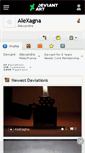 Mobile Screenshot of alexagna.deviantart.com