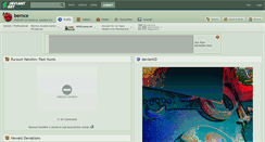 Desktop Screenshot of bernce.deviantart.com