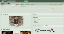 Desktop Screenshot of f0rtunatef00l.deviantart.com
