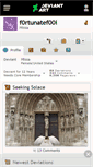 Mobile Screenshot of f0rtunatef00l.deviantart.com
