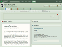 Tablet Screenshot of kanaofhyrulexiii.deviantart.com