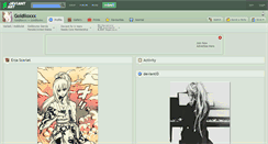 Desktop Screenshot of goldiloxxx.deviantart.com