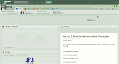Desktop Screenshot of dw25.deviantart.com