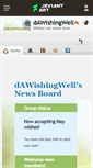 Mobile Screenshot of dawishingwell.deviantart.com