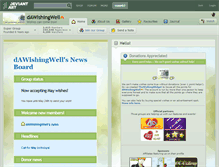 Tablet Screenshot of dawishingwell.deviantart.com