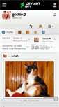 Mobile Screenshot of gosiekd.deviantart.com
