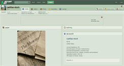 Desktop Screenshot of castitas-stock.deviantart.com